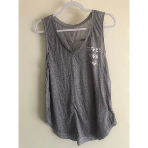 Zoe + Liv Burnout Tank Top sz XXL
